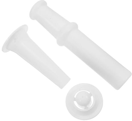 ABOOFAN 1 Ensemble Accessoires pour hachoir à viande pièces de rechange pour hachoir à viande outil de bourrage universel bourreur de broyeur à saucisses plastique polypropylène blanche