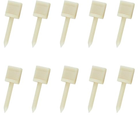 iplusmile 10 Stück Nylon Scheibennägel für Bogenschießen Outdoor – 6,5cm Zielscheiben Befestigungspins für Papier und Eva Ziele Wettkampf und Übungszubehör