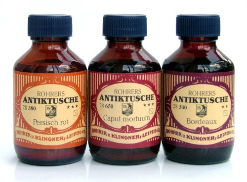 Rohrer & Klingner Antiktusche Caput mortuum 100 ml