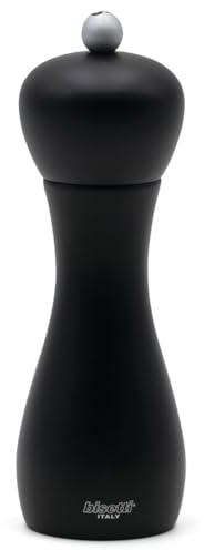Bisetti 42501 - Macina Pepe, 18 cm, Colore: faggio