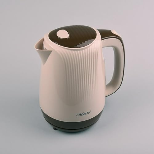 Maestro Feel MR042 beige bouilloire électrique 1.7 L Beige Brown 2200 W
