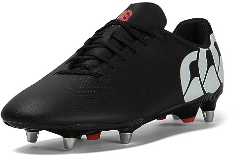 Canterbury Adulte Unisexe Chaussures de Rugby Speed Raze pour Terrain Souple | Accélération Plus Rapide | Précision et légèreté Chaussures de Rugby pour Terrain Souple