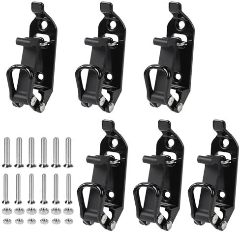6 X 17-40mm Schaufelhalter Dachträger Schaufel Halterung Axthalter, Schwarz | Dachträger Zubehör, Spannverschluss, Gummi Verschlusslager, Wandmontagehalterungen für Lastwagen, Auto, Werkzeug, Spaten