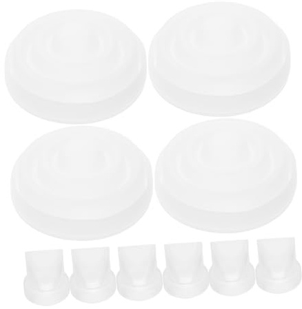KOMBIUDA Breast Pump Accessories Valves Parts Duckbill Valve Kit Silicone Breastfeeding Parts