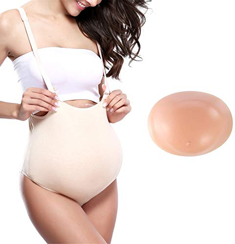Faux ventre réglable en silicone respirant pour femme enceinte costume et cinéma 2-10 mois