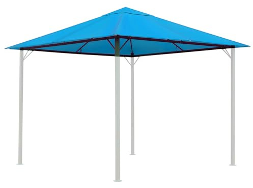 Ersatzdach für Garten Pavillon 3x3m Horizon Blue Pavillondach Ersatzbezug