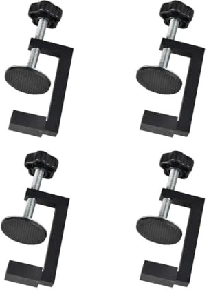 Kit de Serrage 4 Pièces 8-54 Mm C, Pince de Table, Pince À Vis Réglable avec Patin en Caoutchouc Antidérapant, Serre-joints Petit Réglable C, Serre-joints pour, Soudage, Travail du Bois