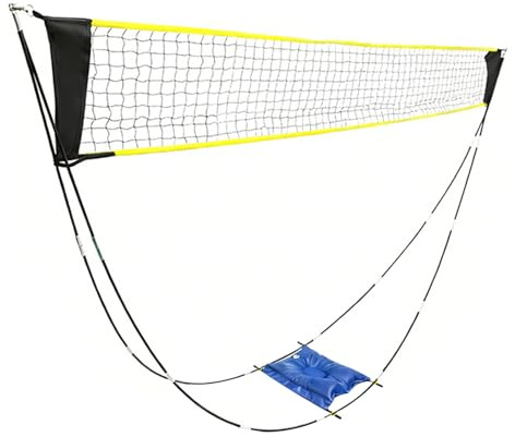 Nät för Badminton Hopfällbar träningsutrustning