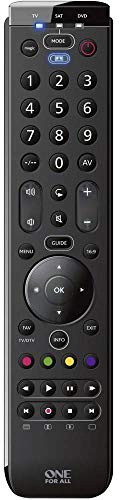 Best Price Square Remote, Universal, Essence 3IN1 URC7130 by One for All