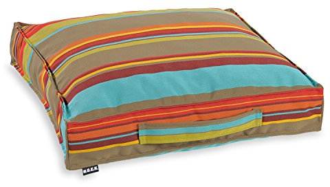 H.O.C.K. Matratzenkissen Sitzkissen Bodenkissen Kissen inkl. Füllung Auflage Outdoor 50x50x10cm Yucatan grün