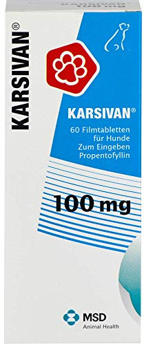Karsivan 100 mg für Seniorhunde (60 Tabletten) mehr Vitalität und Lebensfreude im Alter