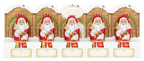 Lindt Mini de navidad Hombres con perforation Leche, 5 unidades (250 g)