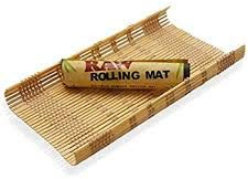 RAW® Natural Bamboo Rolling Mat / 2er (Drehhilfe, Drehmatte, Rollmatte)