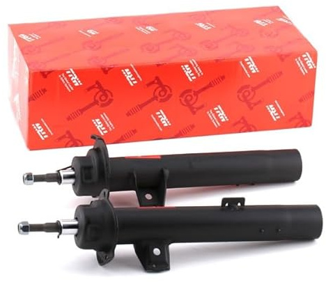 TRW JGM1127T 2x Stoßdämpfer Federbein Gasdruck Vorne Kompatibel mit BMW 1 Schrägheck E87 31316764473 31316764474 31316768919