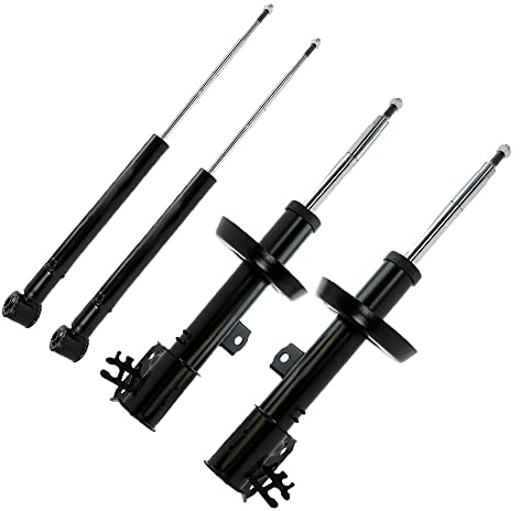 BESTPRICE 4x Gasdruck Stoßdämpfer Vorne und Hinten Federbein, Kompatibel mit OPEL VECTRA B (J96), VECTRA B Caravan (J96), VECTRA B CC (J96)
