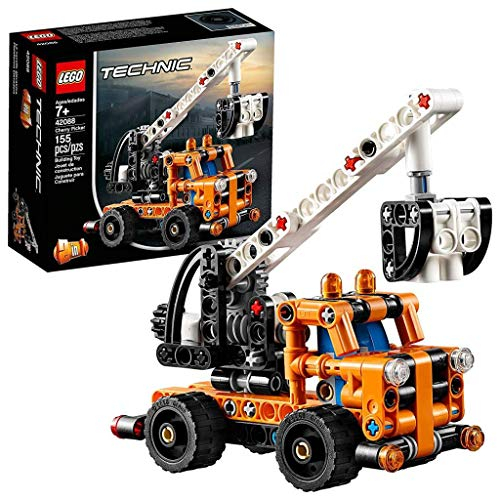 LEGO 42088 Technic Cherry Picker 2 in 1 Tow Truck Model, Building Set for 7+ Years Old Boys and Girls, Vehicle Toys for Kids