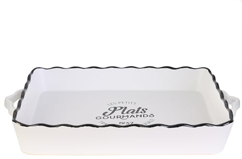 COOK CONCEPT - KC2484 - Plat Rectangulaire 40X26.3X6.2cm Cuisine Cuisson Four