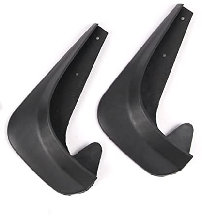 Parafanghi Auto 2 Pz/4 Pz Universale Mud Flaps Paraspruzzi Paraspruzzi Parafanghi Anteriore Posteriore Per Fiat 500 500x Per Bravo Per Punto Per Linea Per Panda Paraspruzzi Di Protezione (Color : 2Pc