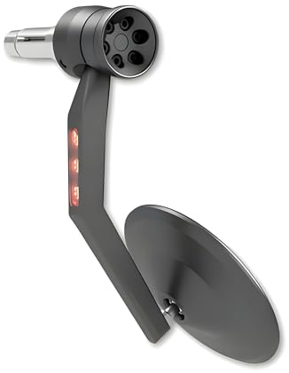 Lenkerendenspiegel Highsider Montana Rim mit LED Blinker