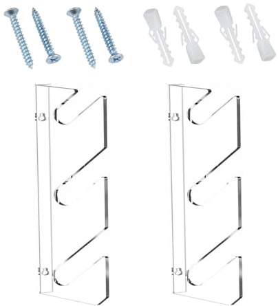kowaku Skateboard-Wandhalterung, Skateboard-Regal, Snowboard-Halterung für Zuhause oder Garage, 3 Schichten