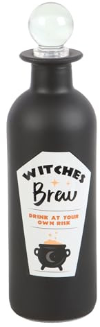 Something Different Wholesale Botella decorativa de poción de vidrio de brujas, mejora la estética de la decoración del baño