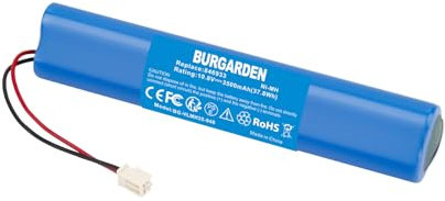 BURGARDEN 10.8V 3500mAh NI-MH Akku für Velux Roller Shutter 846933 946930 946933 mit Kabel und Stecker Ersatzakku für Velux-Rollladenantrieb, Solar-Rollläden, SSL-Solar-Rollläden