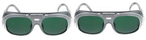 jojofuny 2St Schneebrille Herren einstellbar Laborbrille Haarentfernungsbrille gesc arbeitsbrille spiegelfolie Schutzbrille aus Kunststoff Augenschutzbrillen zum Schweißen Abs