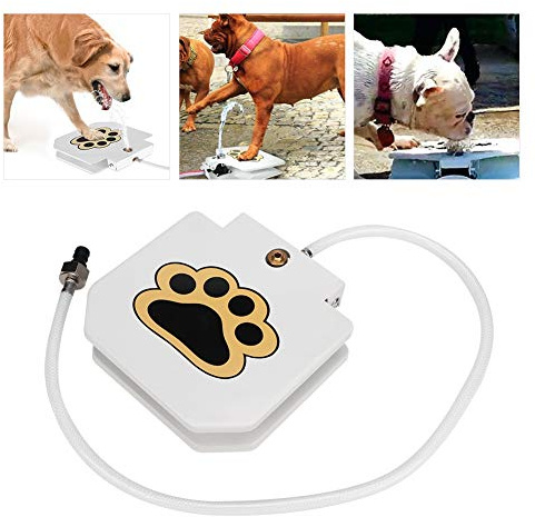 Interdiction de Chien, Système de Fontaines de Distribution d'eau Potable Potable pour Animaux de Compagnie Fondage Funny Toys Outdoor Automatic