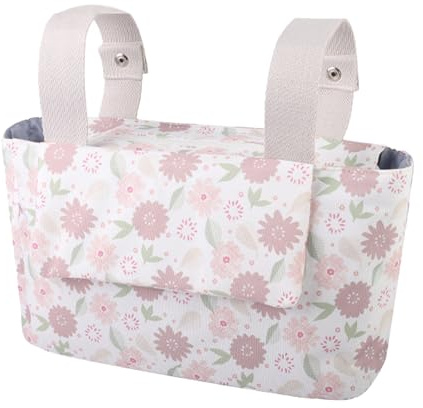 Bolsa de almacenamiento de cochecito para bebés, organizador de bolsas de pañales - Bolsa de viaje para cochecitos de gran capacidad | Accesorios para automóviles para bebés, bolso de mamá con múltipl