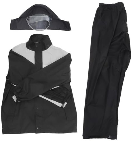GETAJGHSD Ropa Para Motocicleta Traje De Lluvia Protector Pantalones De Lluvia Para Exteriores Chaqueta Para Hombre Para Viajes Moto