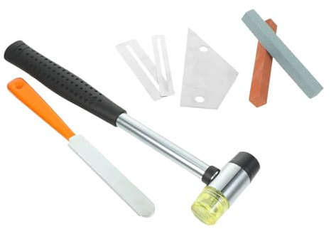 Abaodam Gitarrenbundhammer Gitarrenbauer-tool-kit Gitarre Und Bass Inklusive Gitarrendrahthammer Für Reparatur Und Pflege Langlebige Instrumentenreparaturwerkzeuge