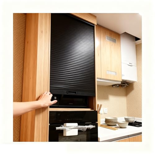 HAIXHX Puerta Plegable Puerta Enrollable para Armario o aparador de 16, 20, 24, 28 o 32 Pulgadas de Ancho. Impermeable y abatible para electrodomésticos y garajes.(20x30”(50.8x76.2cm))