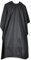 Accessotech Professional 145x120cm Salon Hair Cut Hairdressing Barbers Cape Black Gown