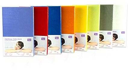 Teqler T-162400 Massageliegenbezug, 65 x 195 cm, dunkelblau