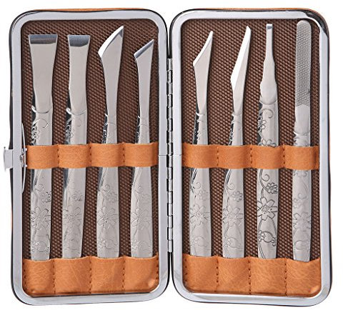 8PCS Callus Rasp File & Shaver Foot Hard Tough Skin Corn Remover Pedicure Tool