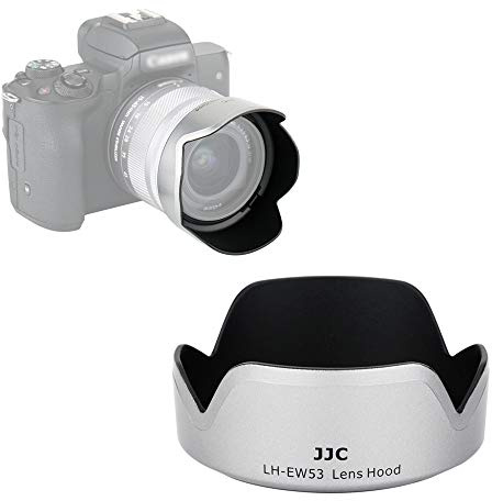Paraluce per Canon EOS M50 M5 M6 Mark II M200 M100 M10 con EF-M 15-45mm f/3.5-6.3 IS STM, Sostituisce Canon EW-53