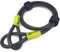 URBAN UR462M Câble Antivol Vélo en Acier Tressé ø10mm, 120cm Long, Flexible, Résistant, Boucle à Double Extrémité, Chaînes Serrure de Sécurité pour Casque de Moto, Scooter Universel, Vélo Électrique