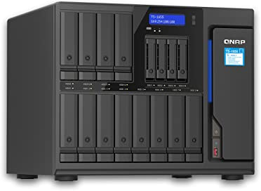 Qnap TS-1655-8G | 16-Bay, Intel Atom, 3X PCIe Gen3, 2.5 GbE NAS