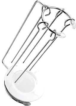 BUGUUYO Supporto Per Spiedini in Inossidabile 5 Spiedini Per Barbecue Supporto Smontabile Per Grigliate Carne e Verdure Per Picnic e Feste All'aperto