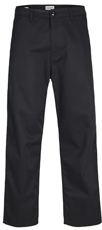 JACK & JONES Jpstalex Jjclean arbetsbyxor för män, svart, 33W x 32L