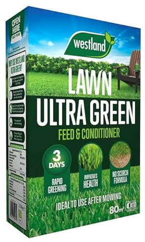 Westland Lawn Feed Granules Compound Fertiliser, 2.56kg, 80m²