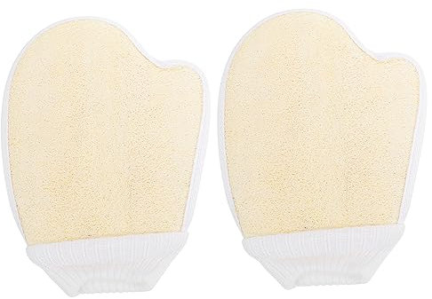 DRESSOOS 2stücke Duschtücher Badehandschuhe Duschhandschuhe Badeschrubber Duschhandtuchhandschuhe Bad Werkzeug Liefert Für Hause Draußen Damen Herren