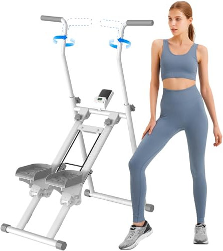 Stair Stepper for Home Gym Exercise,Stair Master Foldable,New Version Vertical Climber Machine for Full-Body Workout,Stair Climber with 300LBS Loading Capacity
