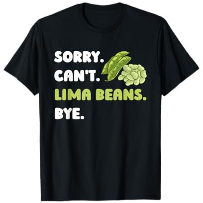 Lima Bean Funny Planting Vegetable Seeds T-Shirt