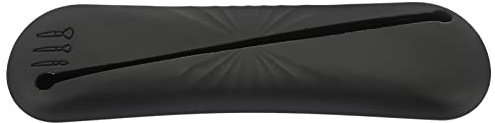 Healeved Silikon-Make-up-pinseltasche Tragbarer Pinselhalter für Reisen Reisetasche für Kosmetikpinsel Organizer für Make-up-Werkzeuge Flexibles und Haltbares Silikon-etui Kleiner