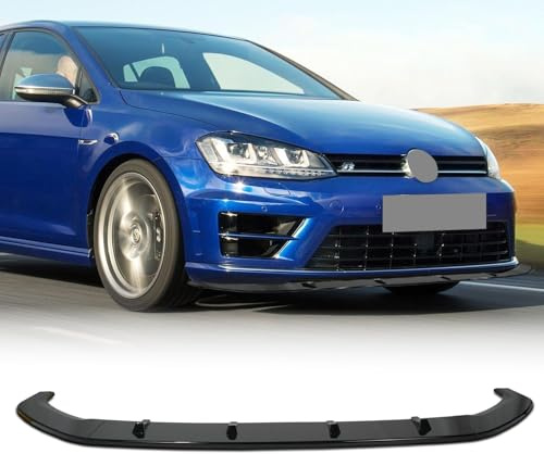 TYUMGXIAO Auto Frontspoiler für VW Golf 7 MK7 GTI GTD GTE R Rline 2012-2016, Antikollision Frontlippe Frontspoiler Frontstoßstange Lip Splitter Zubehör,A/Golf 7 GTI