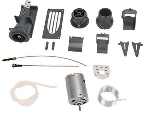 SPYMINNPOO RC Boat Thruster, Jet Pump Set med 540 Borstad Motor för Modellfartygsuppgradering, 23000 för Fjärrstyrd Båt