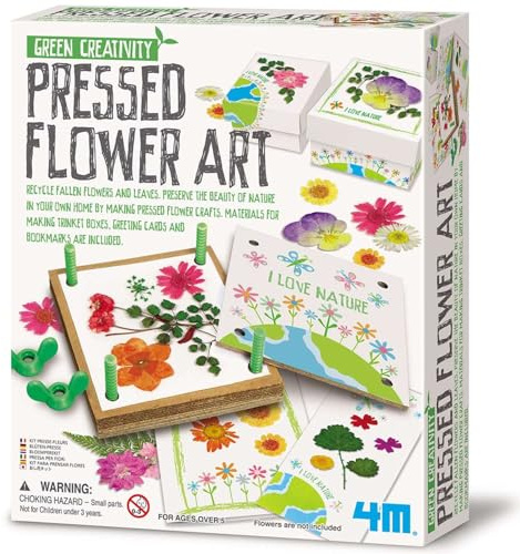 4M Green Creativity Pressed Flower Art