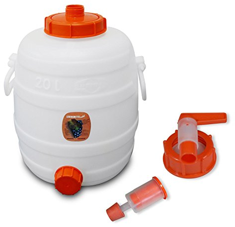 Speidel Getränkefass 20 Liter Rund + Gärspund + Hahn