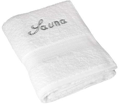 Betz Asciugamano da sauna telo da sauna FRANCE 100% cotone misure 80 x 200 cm diversi colori Colore bianco